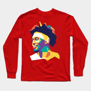 Kelly Oubre on WPAP Long Sleeve T-Shirt